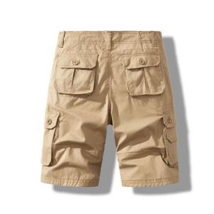 Straight Running Gym Shorts Pants - Khaki