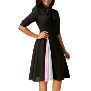 Women Casual Half Sleeve Grown